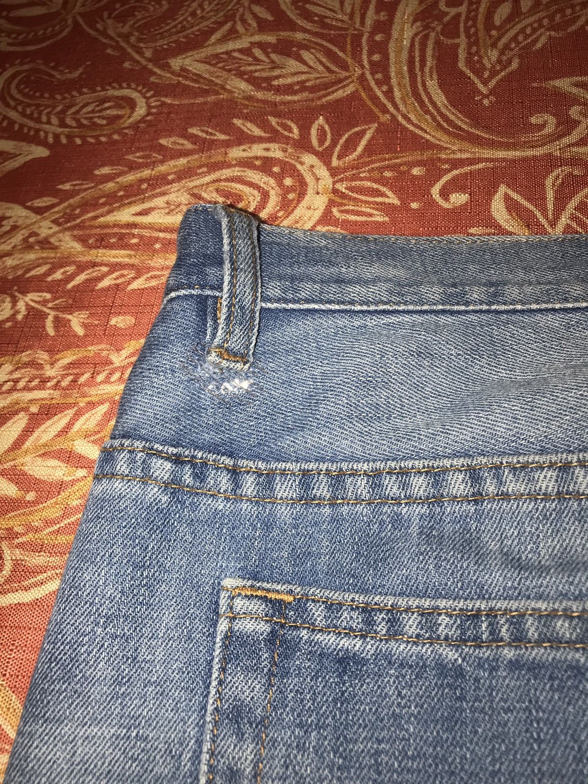 A.P.C. × Kanye West A.P.C. x KANYE Stonewashed Denim 2014 Size US 30 / EU 46 - 3 Thumbnail