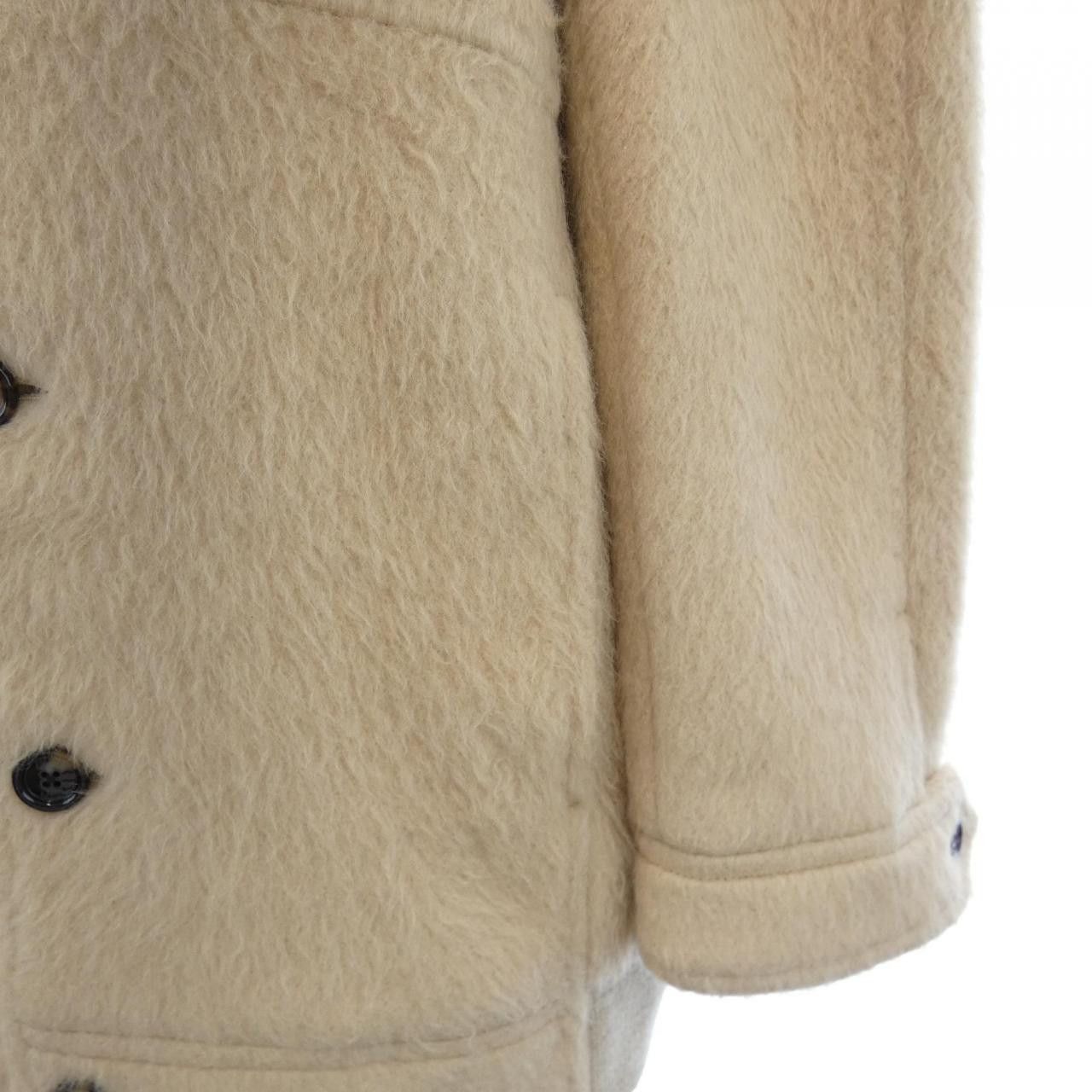 Celine Celine Celine 2M07A051P Camel Coat Natural Material Outerwear 2M07A051P DUTY FREE for USA Size ONE SIZE - 6 Thumbnail