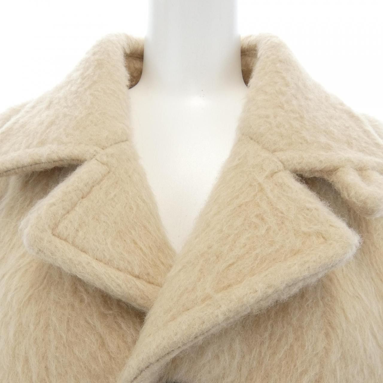 Celine Celine Celine 2M07A051P Camel Coat Natural Material Outerwear 2M07A051P DUTY FREE for USA Size ONE SIZE - 5 Thumbnail