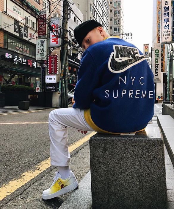 Supreme Supreme x Nike SB Varsity Jacket | Grailed