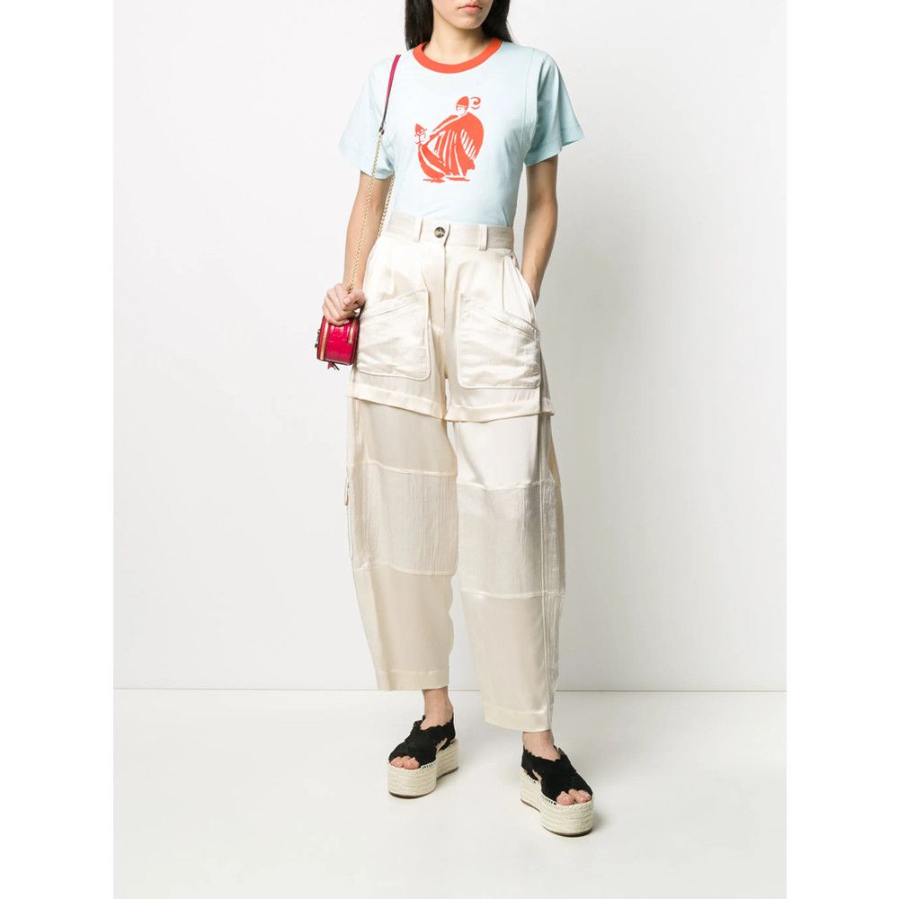 Lanvin Lanvin NEUTRALS Trousers - Tapered Trousers Size 30" / US 8 / IT 44 - 5 Thumbnail