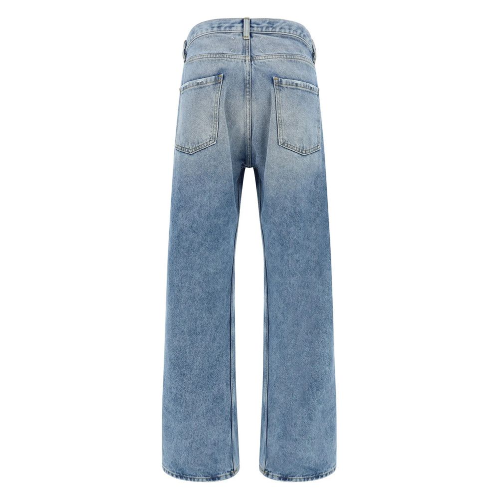 Maison Margiela Maison Margiela BLUE Denim - Straight-Leg Jeans Size 27" / US 4 / IT 40 - 5 Thumbnail