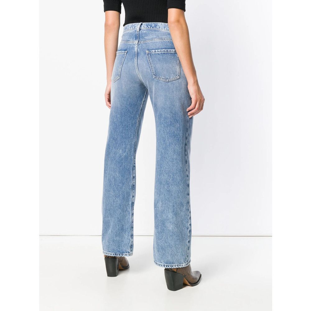 Maison Margiela Maison Margiela BLUE Denim - Straight-Leg Jeans Size 27" / US 4 / IT 40 - 2 Thumbnail