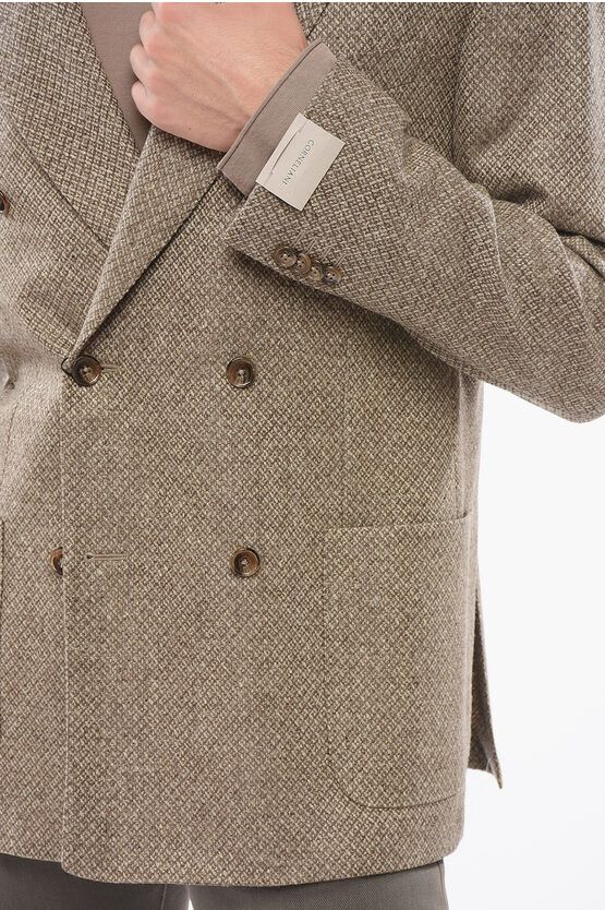 Virgin Wool GATE Double Breasted Blazer