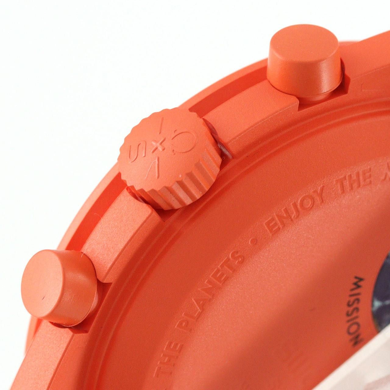 Omega Omega Swatch Swatch x Omega Mission on Earth LAVA Bioceramic Quartz Ceramic Quartz SO33O100 DUTY FREE for USA Size ONE SIZE - 3 Thumbnail