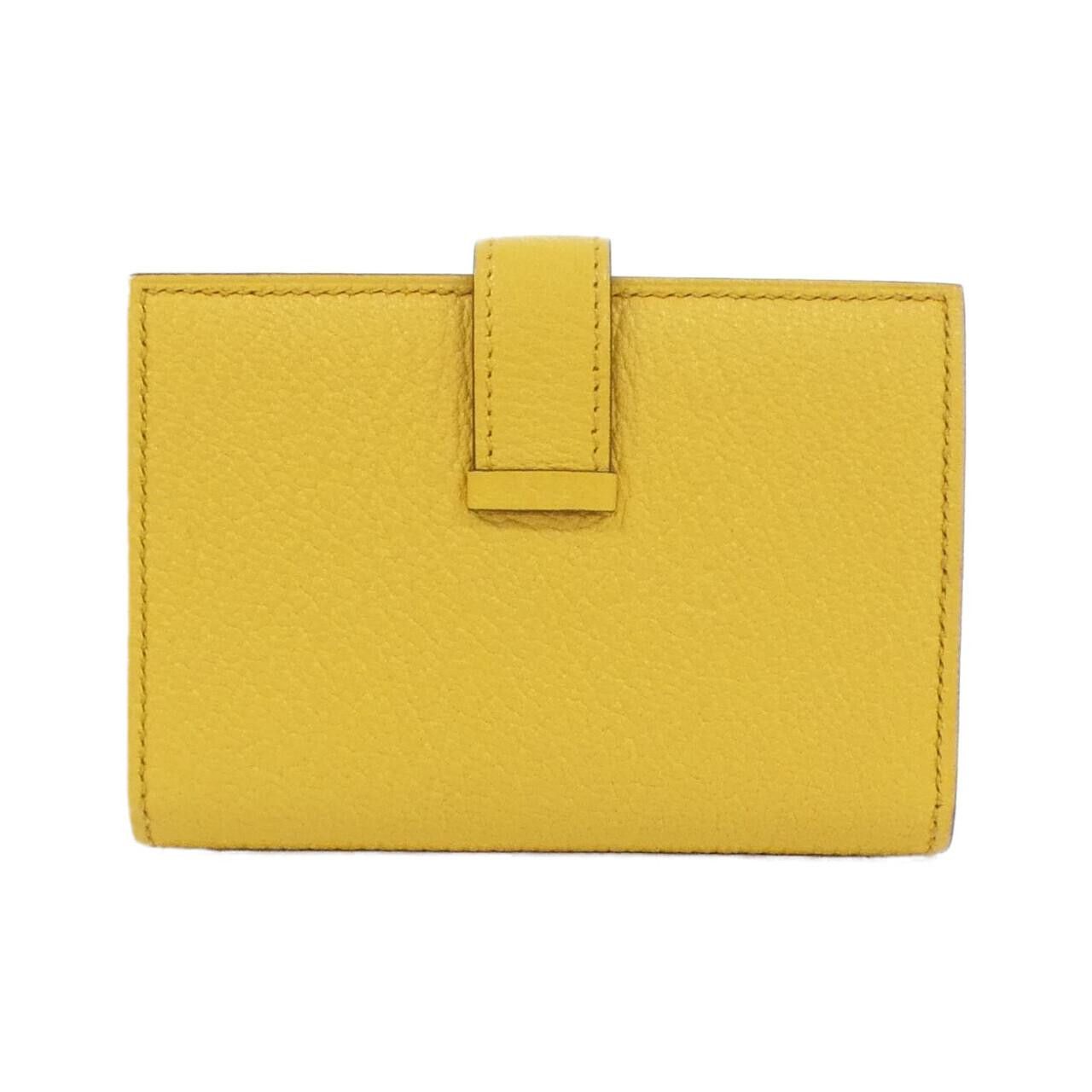 Hermes Hermes Hermes Béarn Chèvre Card Case Leather Card Case DUTY FREE for USA Size ONE SIZE - 2 Thumbnail