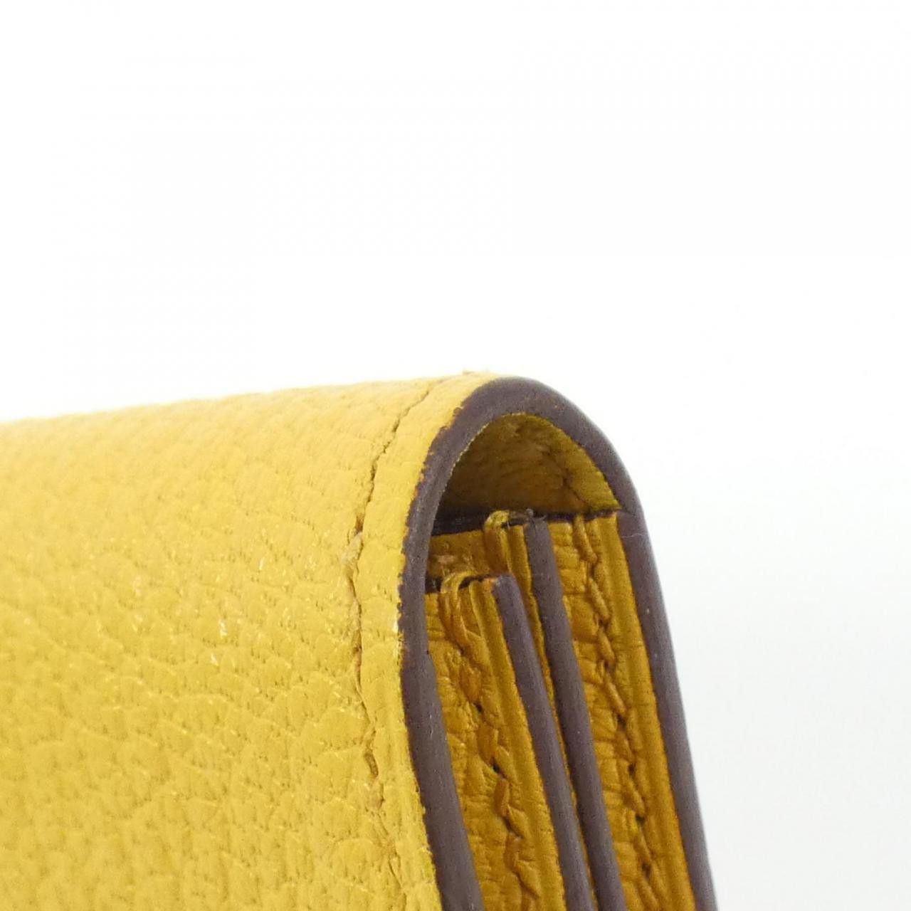 Hermes Hermes Hermes Béarn Chèvre Card Case Leather Card Case DUTY FREE for USA Size ONE SIZE - 3 Thumbnail