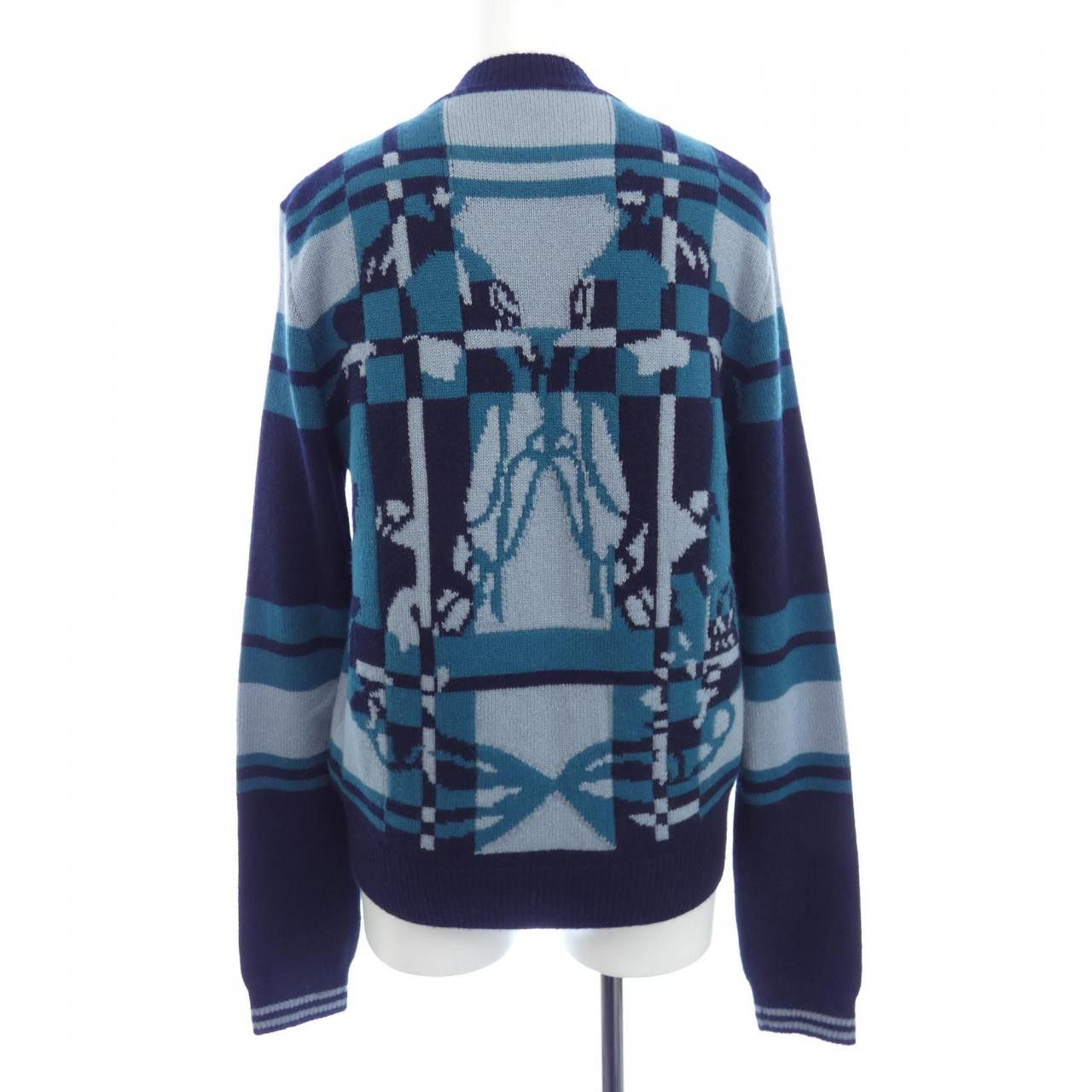 Hermes Hermes Hermes 3H2703DD Cashmere Cardigan Others Tops DUTY FREE for USA Size ONE SIZE - 2 Thumbnail