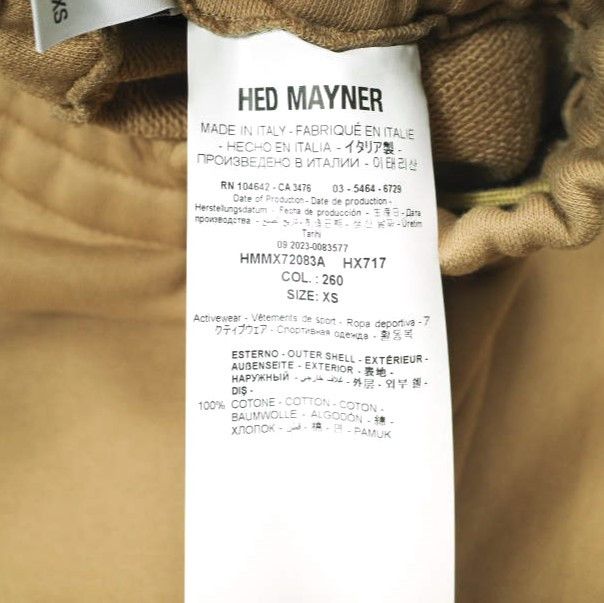 Other Other Hed Mayner JUDO SWEATPANTS Cotton Pants Cotton Bottoms HMMX72083A HX717 DUTY FREE for USA Size ONE SIZE - 8 Thumbnail