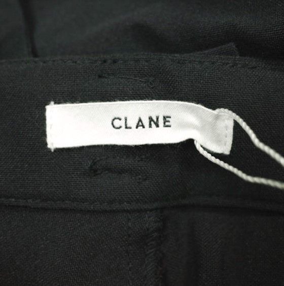 Other Other CLANE 2WAY WIDE BELT TAPERED PANTS Polyester Cotton Polyurethane 2way Pants Cotton Bottoms 11110-7022 DUTY FREE for USA Size ONE SIZE - 6 Thumbnail