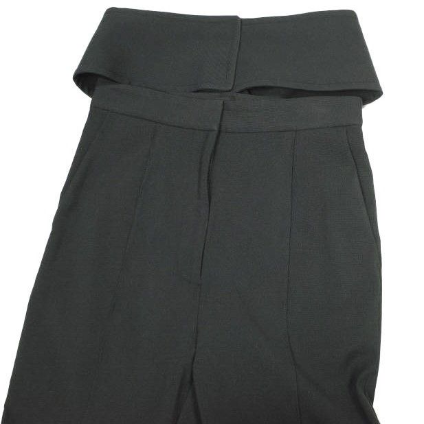 Other Other CLANE 2WAY WIDE BELT TAPERED PANTS Polyester Cotton Polyurethane 2way Pants Cotton Bottoms 11110-7022 DUTY FREE for USA Size ONE SIZE - 7 Thumbnail