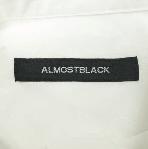 Other Other ALMOSTBLACK Body Drama Cotton Polyester Shirt Cotton Dress Shirt 22AW-SH03 DUTY FREE for USA Size ONE SIZE - 4 Thumbnail