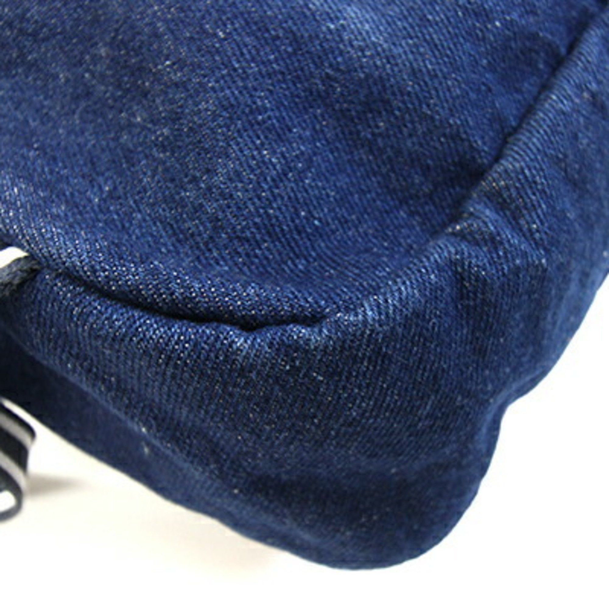 See by Chloé SEE BY CHLOE Backpack 9S7915P32045D Blue Denim Backpack/Day Bag with Patch, Women's