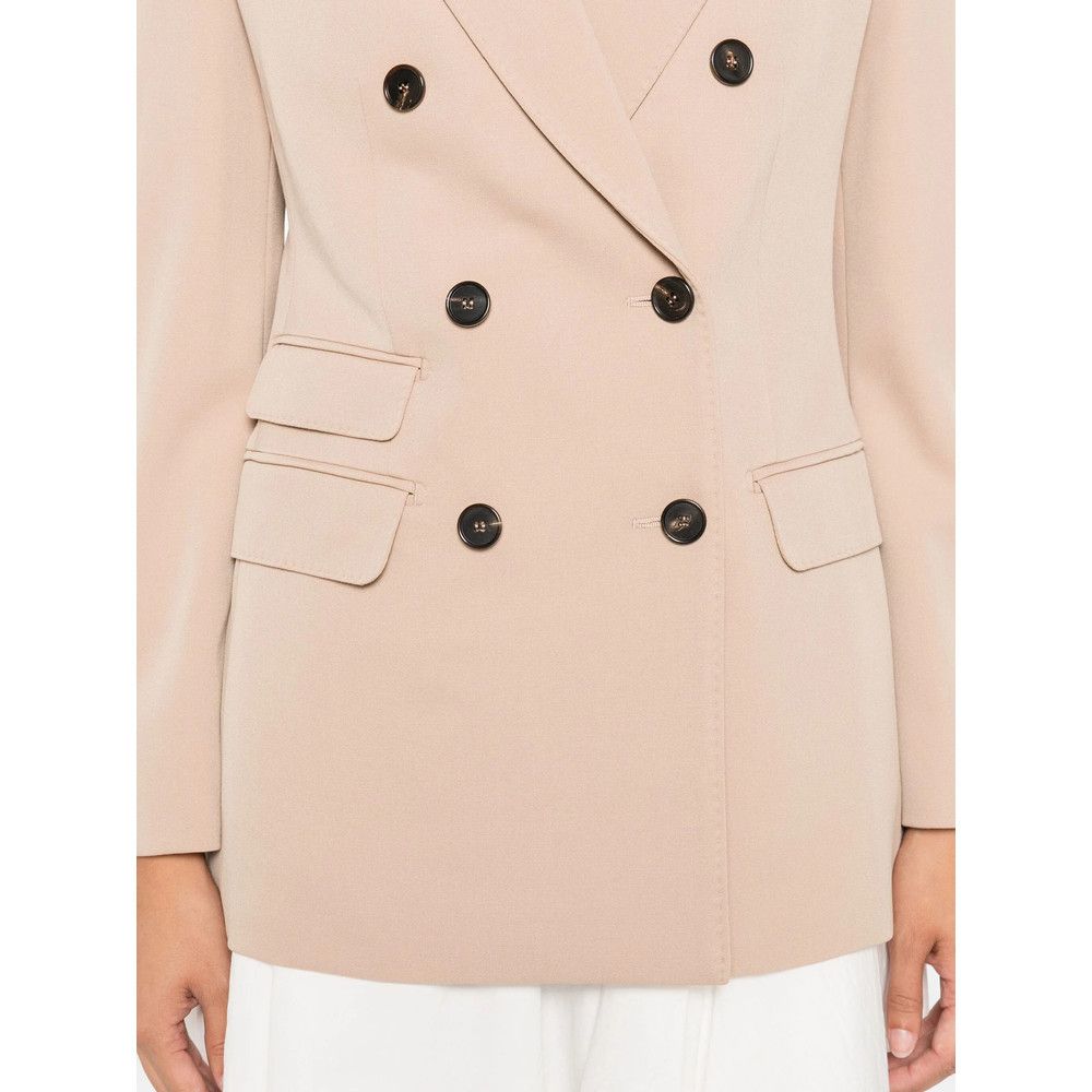 Max Mara Max Mara NEUTRALS Jackets - Blazers Size S / US 4 / IT 40 - 3 Thumbnail