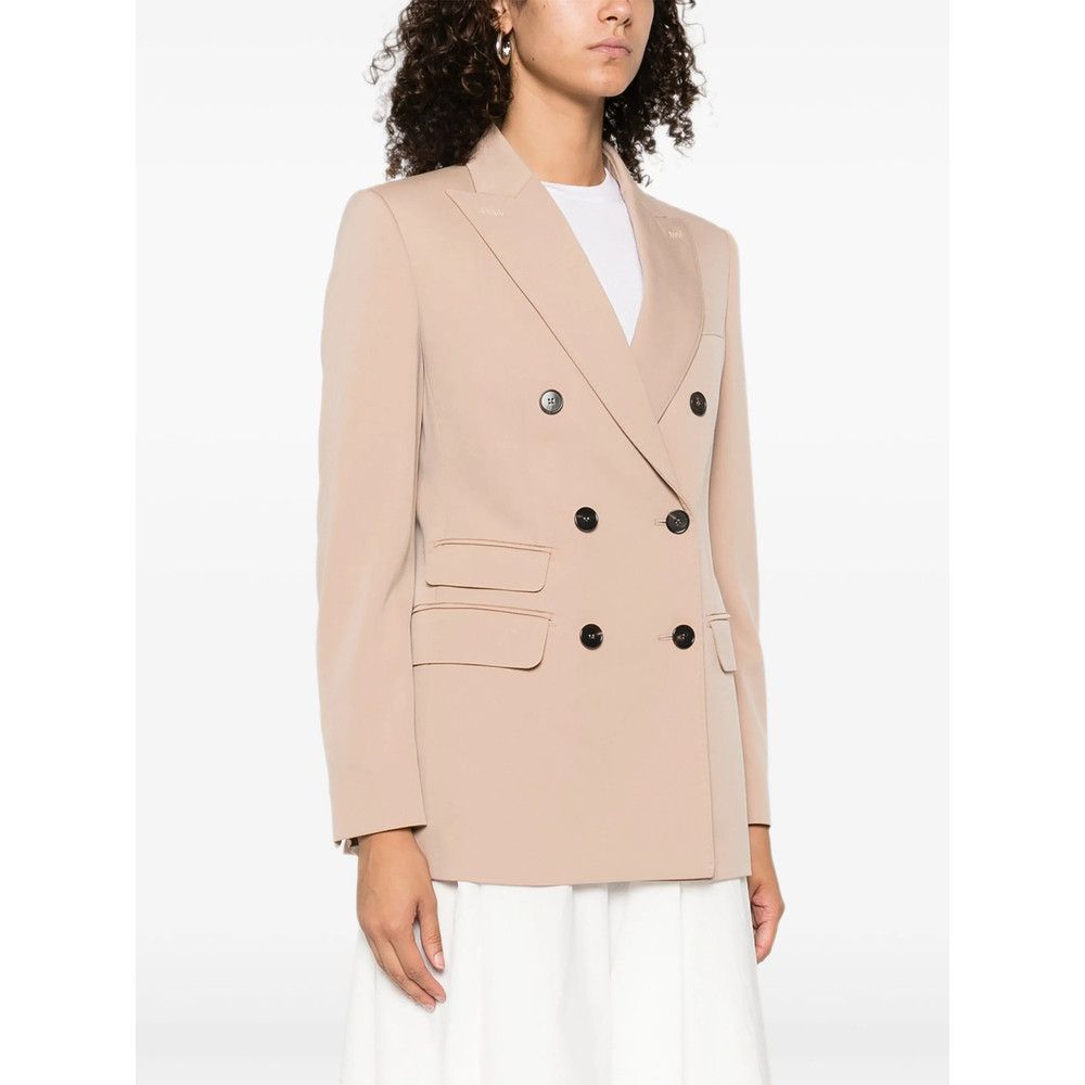 Max Mara Max Mara NEUTRALS Jackets - Blazers Size M / US 6-8 / IT 42-44 - 5 Thumbnail