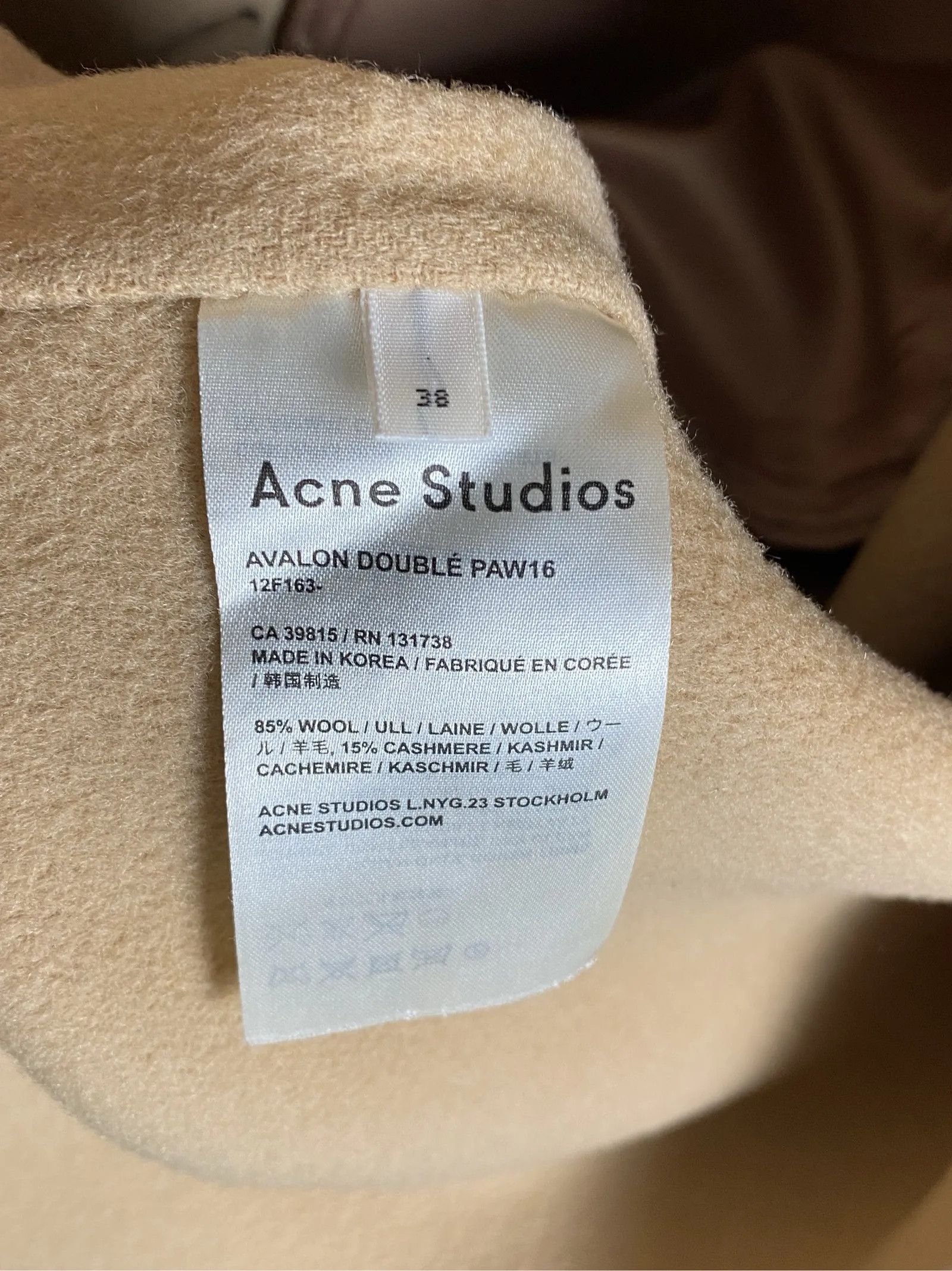 Acne Studios Acne Studios Coat Size S / US 4 / IT 40 - 4 Thumbnail