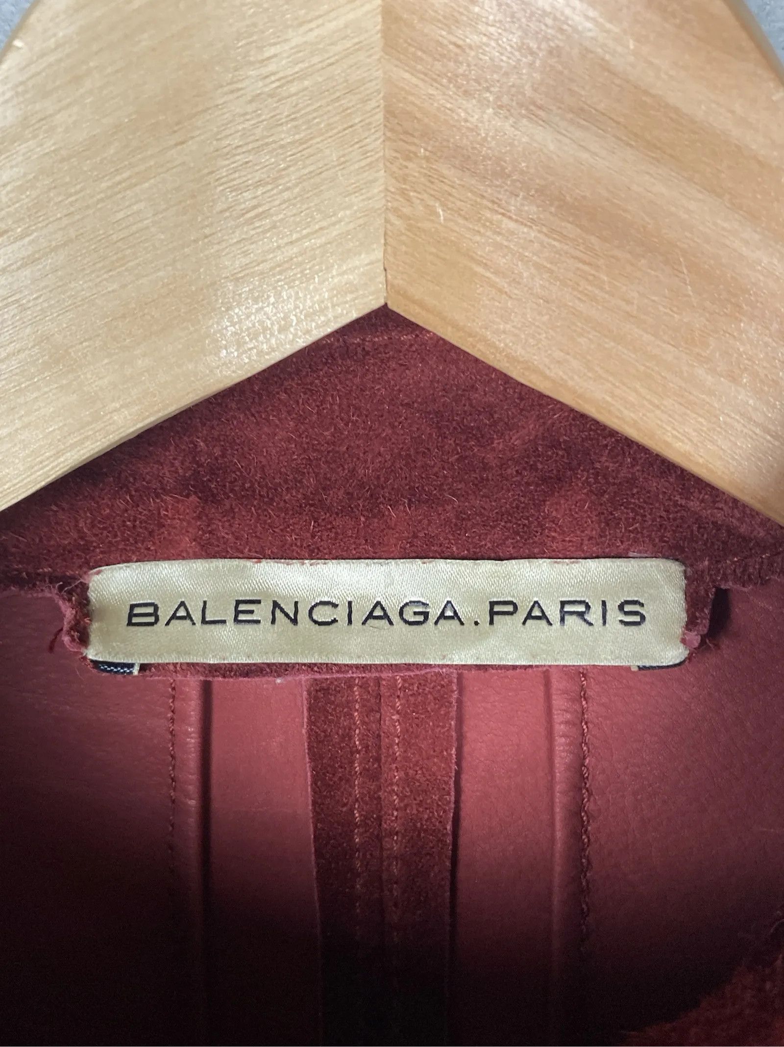 Balenciaga Balenciaga Leather Jacket Size S / US 4 / IT 40 - 2 Thumbnail