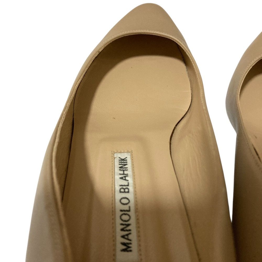 Manolo Blahnik Manolo Blahnik Manolo Blahnik BB30 Leather Pumps Leather Shoes BB30 DUTY FREE for USA Size ONE SIZE - 10 Thumbnail