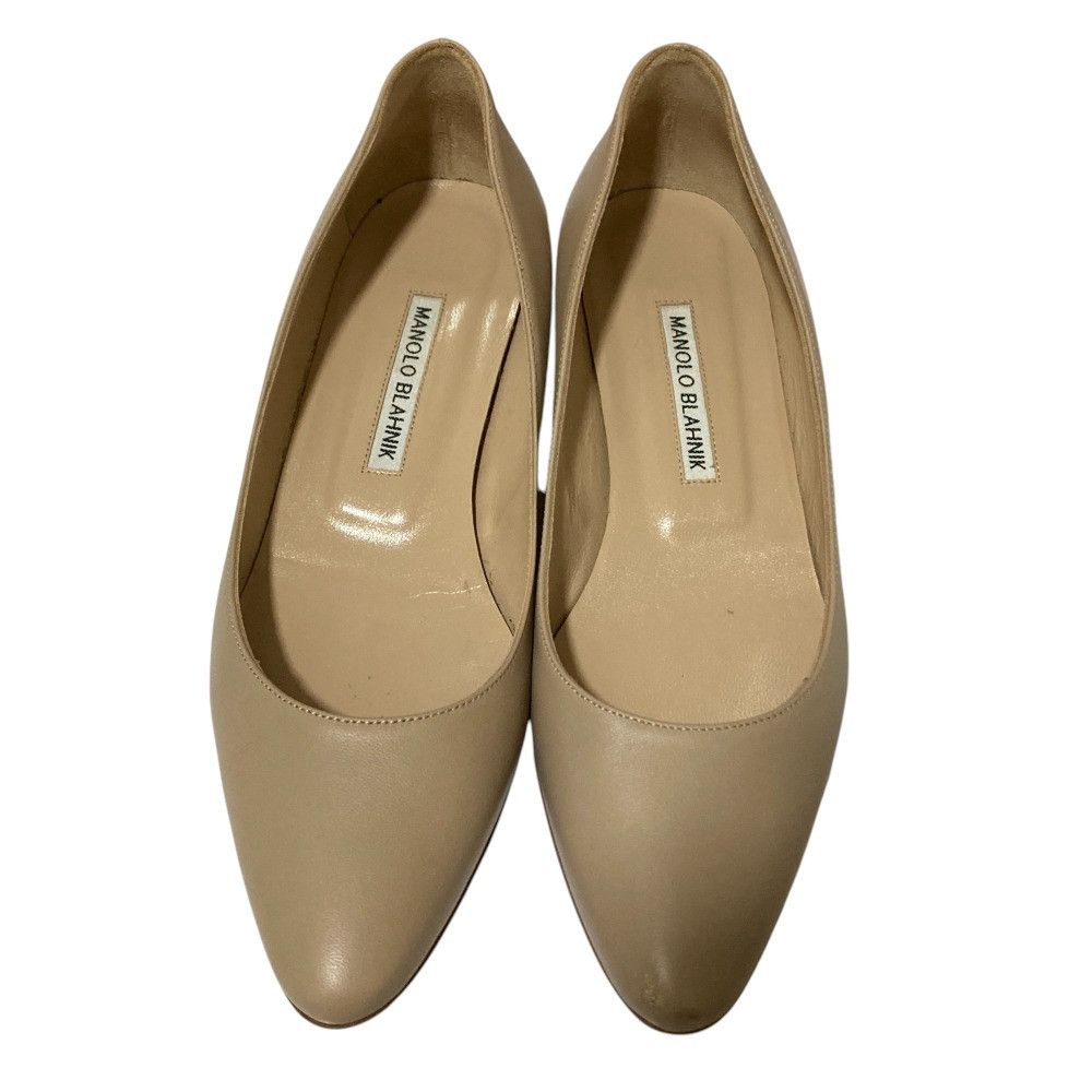 Manolo Blahnik Manolo Blahnik Manolo Blahnik BB30 Leather Pumps Leather Shoes BB30 DUTY FREE for USA Size ONE SIZE - 3 Thumbnail