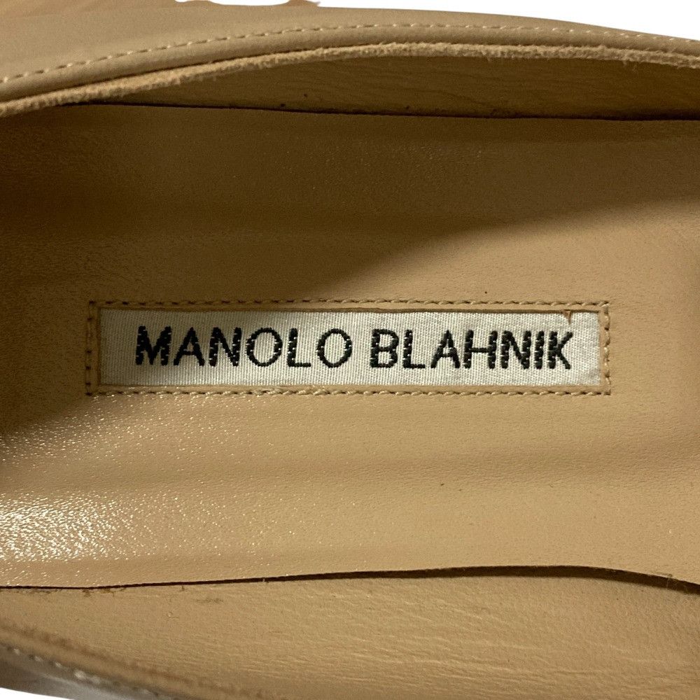 Manolo Blahnik Manolo Blahnik Manolo Blahnik BB30 Leather Pumps Leather Shoes BB30 DUTY FREE for USA Size ONE SIZE - 11 Thumbnail