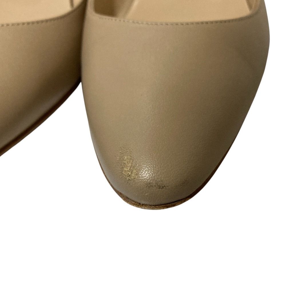 Manolo Blahnik Manolo Blahnik Manolo Blahnik BB30 Leather Pumps Leather Shoes BB30 DUTY FREE for USA Size ONE SIZE - 5 Thumbnail