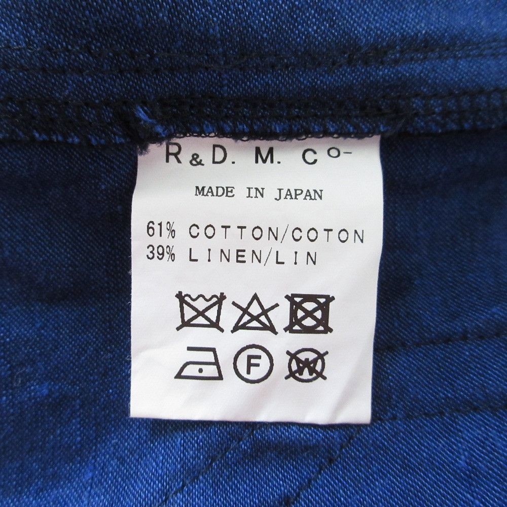 Other Other R&D.M.Co- OLD MAN'S TAILOR Cotton Linen Overall Cotton Bottoms DUTY FREE for USA Size ONE SIZE - 9 Thumbnail