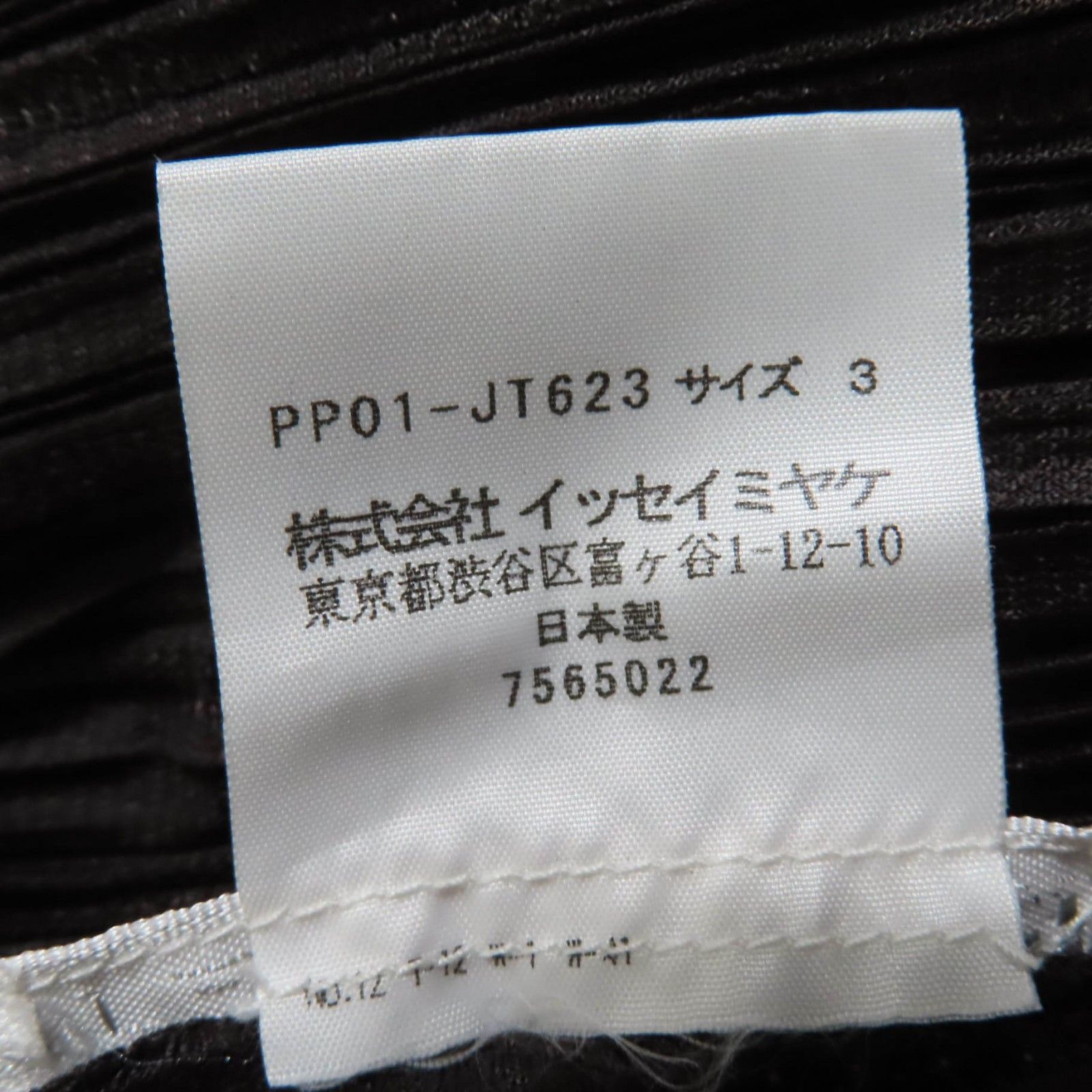 Issey Miyake Issey Miyake PLEATS PLEASE Switch design A-line Polyester Tunic Plastic Tops PP01-JT623 DUTY FREE for USA Size ONE SIZE - 6 Thumbnail