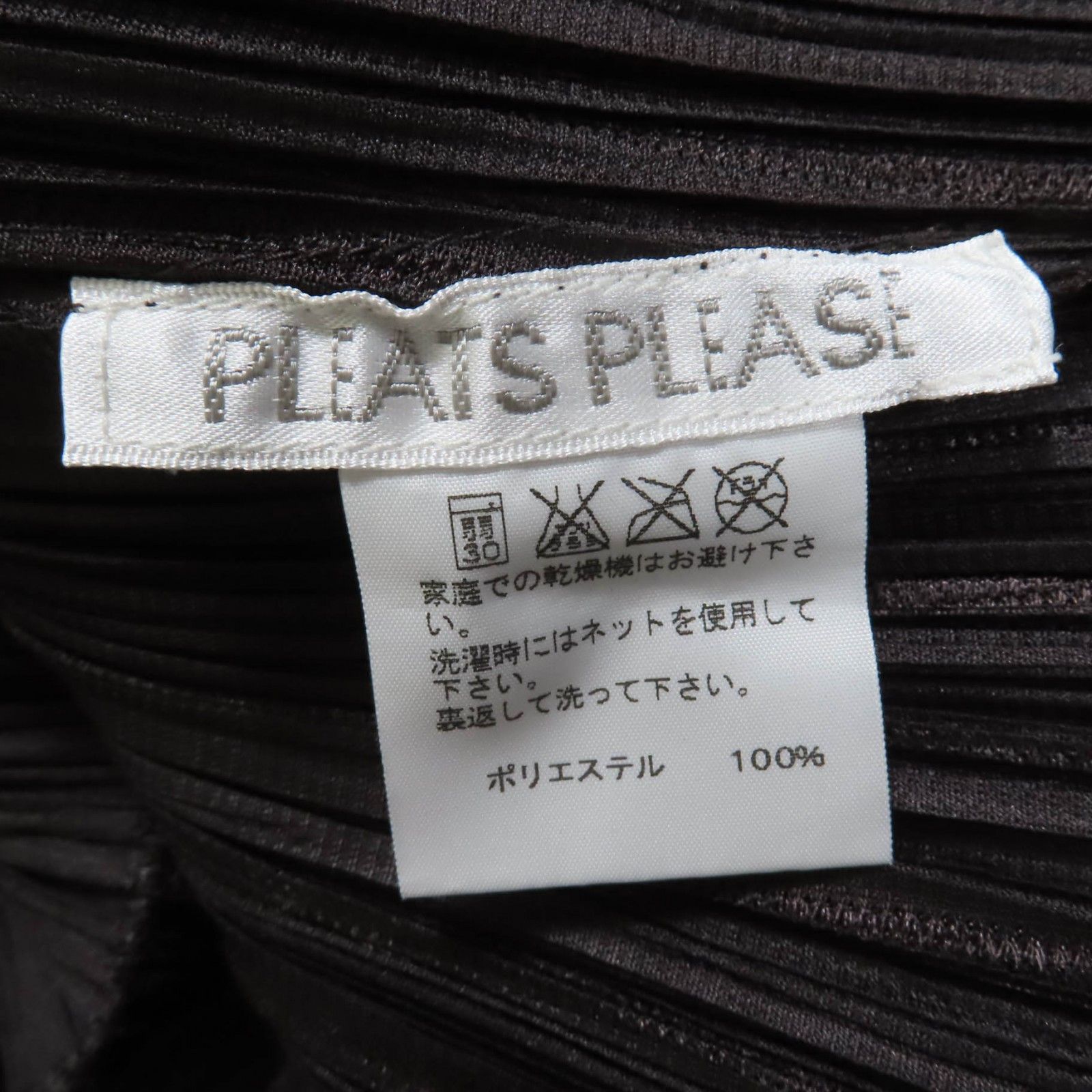 Issey Miyake Issey Miyake PLEATS PLEASE Switch design A-line Polyester Tunic Plastic Tops PP01-JT623 DUTY FREE for USA Size ONE SIZE - 5 Thumbnail