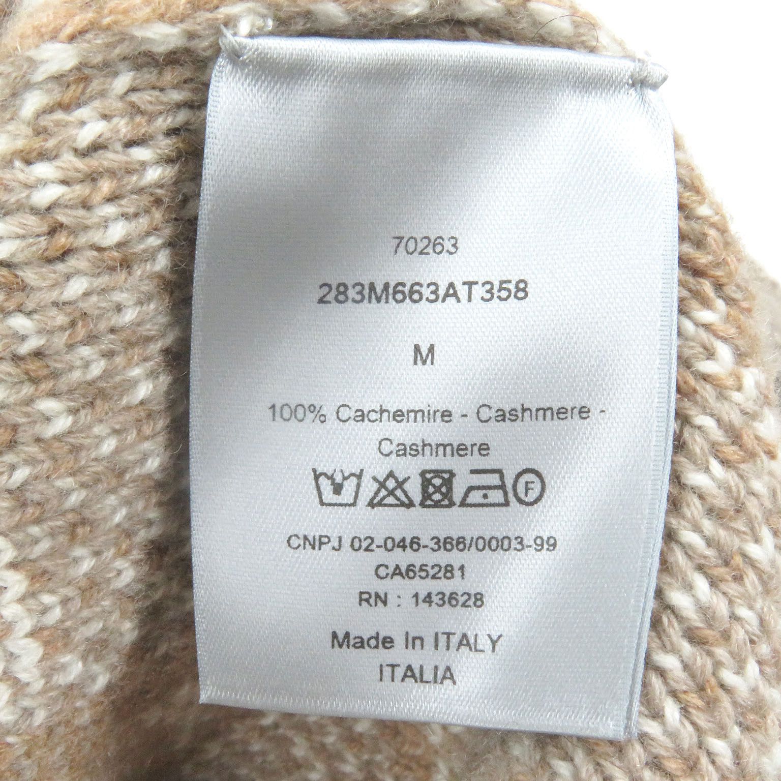 Dior Dior Dior×Cactus Jack Sweater Knitwear Cotton Sweatshirts & Hoodies 283M663AT358 DUTY FREE for USA Size ONE SIZE - 5 Thumbnail