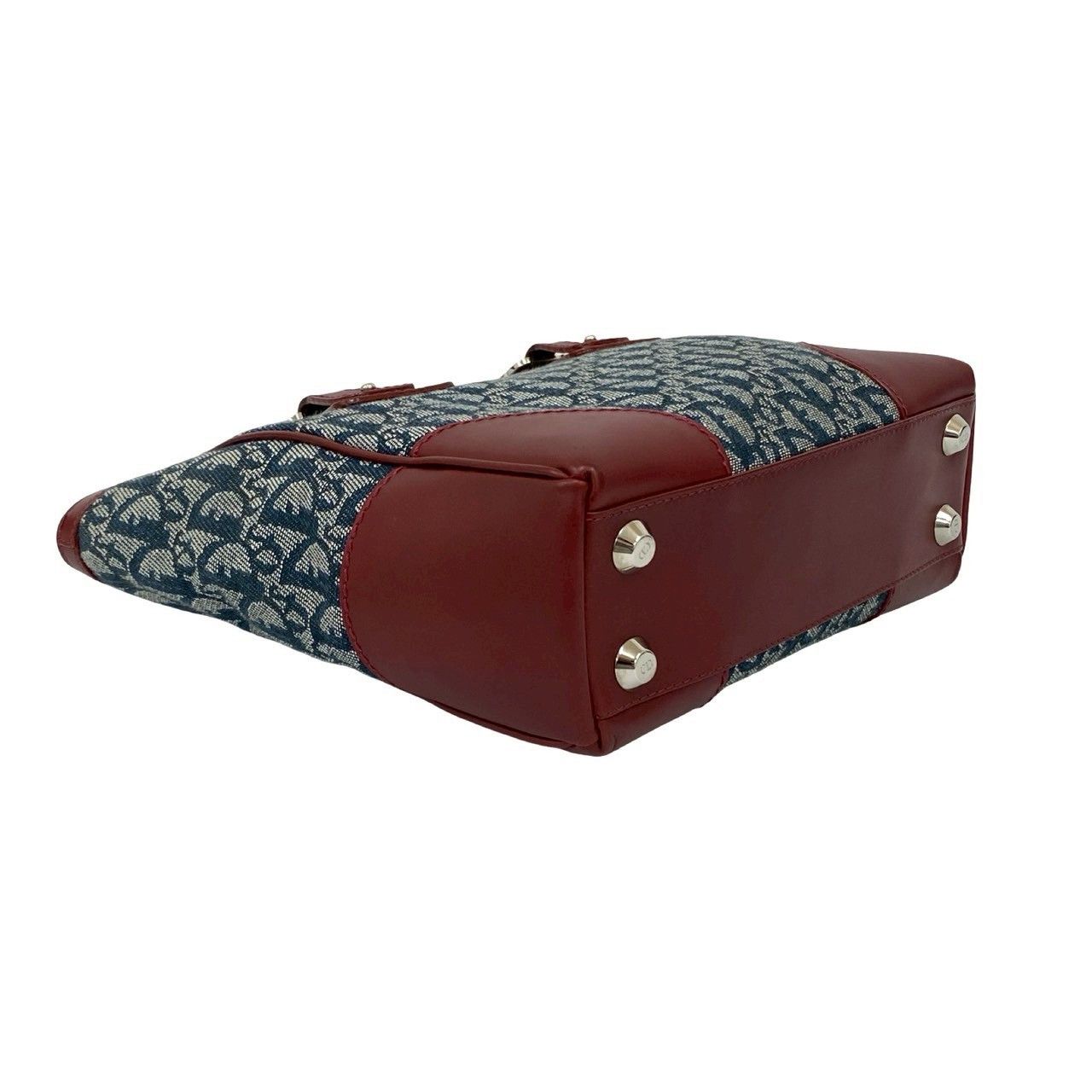 Dior Dior Christian Dior Trotter Canvas Leather Handbag Canvas Tote Bag DUTY FREE for USA Size ONE SIZE - 8 Thumbnail