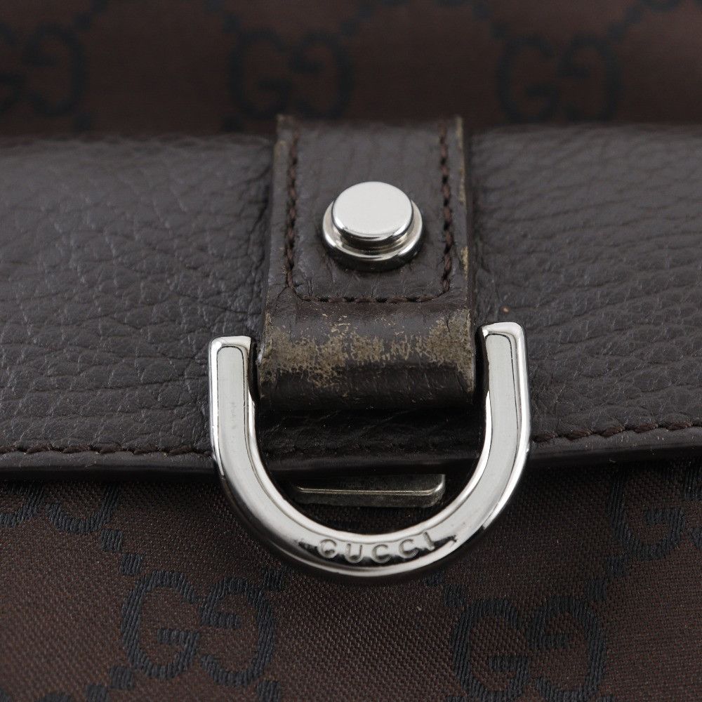 Gucci Gucci Gucci Abbey Line Nylon Canvas Tote Bag Canvas Tote Bag 268639 DUTY FREE for USA Size ONE SIZE - 14 Thumbnail