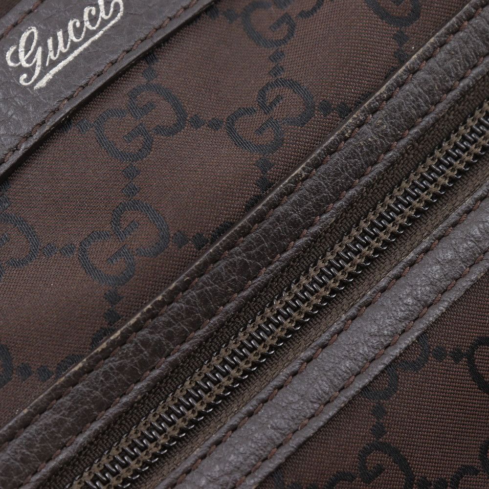 Gucci Gucci Gucci Abbey Line Nylon Canvas Tote Bag Canvas Tote Bag 268639 DUTY FREE for USA Size ONE SIZE - 12 Thumbnail