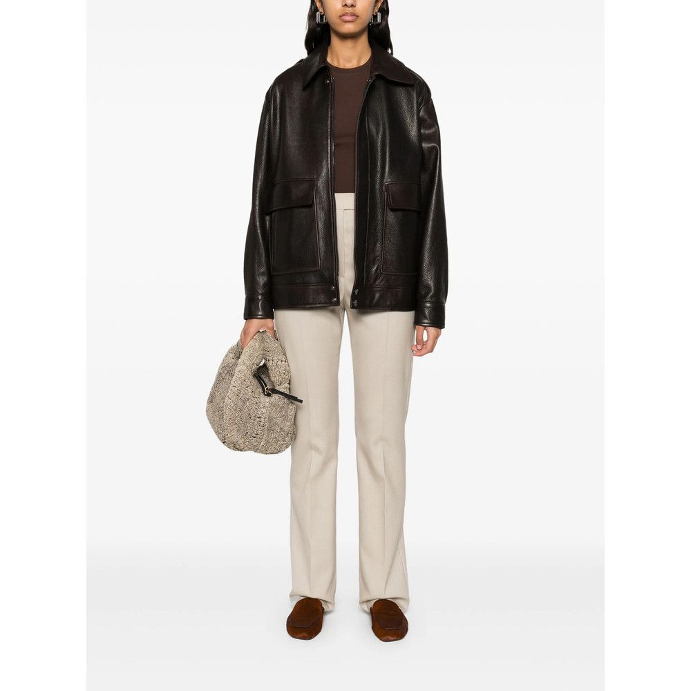 Max Mara NEUTRALS Trousers - Slim-Fit Trousers