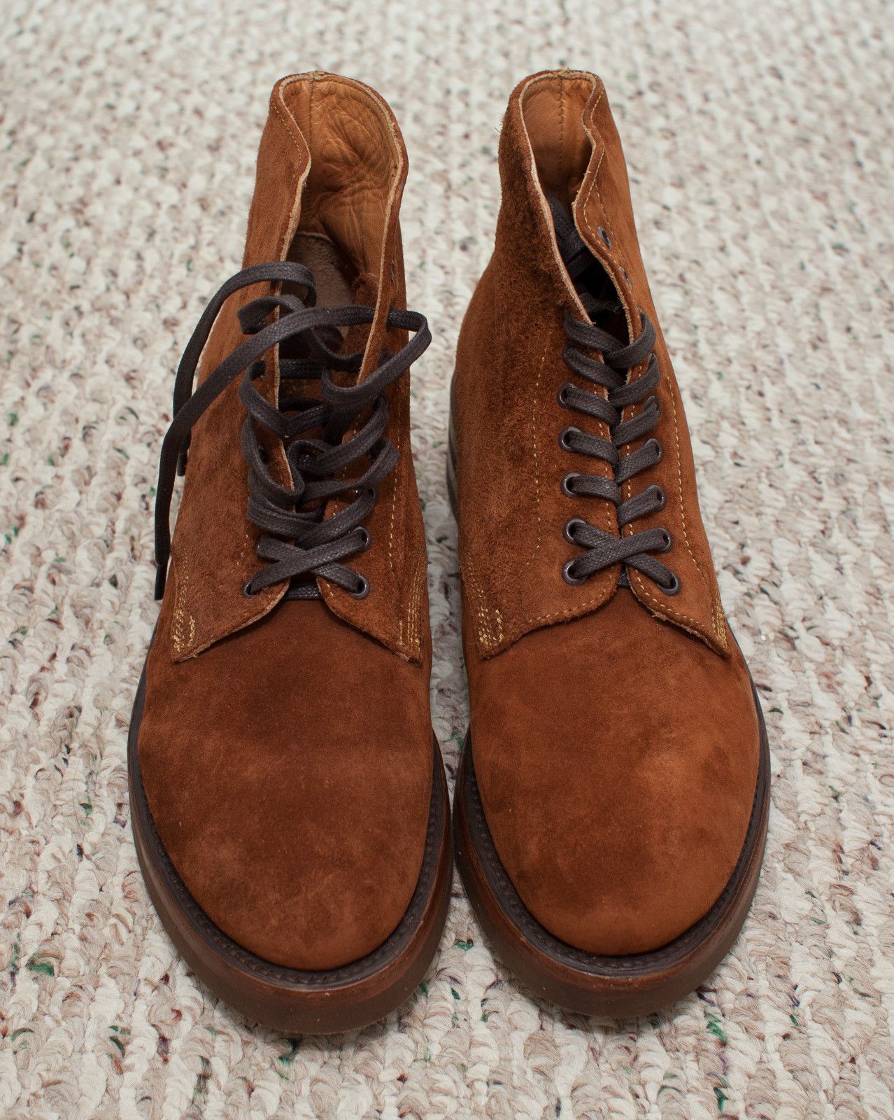 Yuketen Eric Boots Terracotta Suede | Grailed