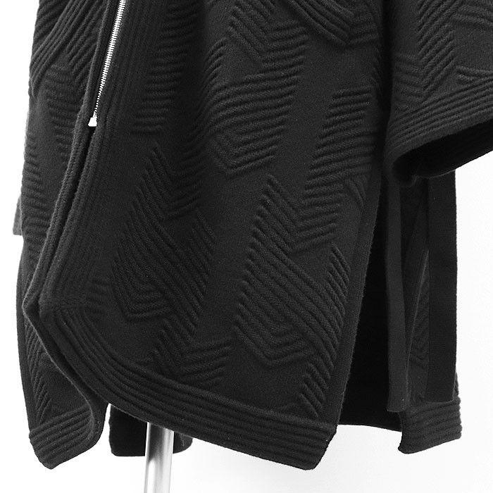 Hermes Hermes Hermes Herringbone Wool Long Cardigan Leather Outerwear DUTY FREE for USA Size ONE SIZE - 19 Thumbnail