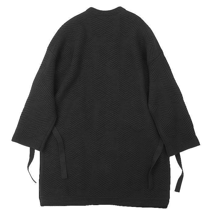 Hermes Hermes Hermes Herringbone Wool Long Cardigan Leather Outerwear DUTY FREE for USA Size ONE SIZE - 14 Thumbnail