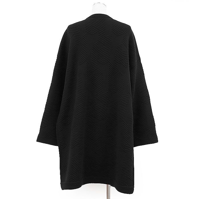 Hermes Hermes Hermes Herringbone Wool Long Cardigan Leather Outerwear DUTY FREE for USA Size ONE SIZE - 7 Thumbnail