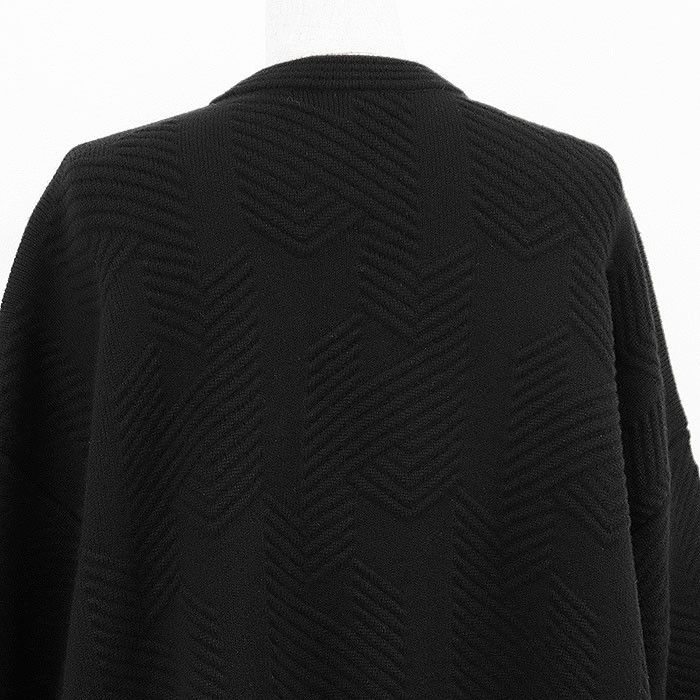Hermes Hermes Hermes Herringbone Wool Long Cardigan Leather Outerwear DUTY FREE for USA Size ONE SIZE - 16 Thumbnail
