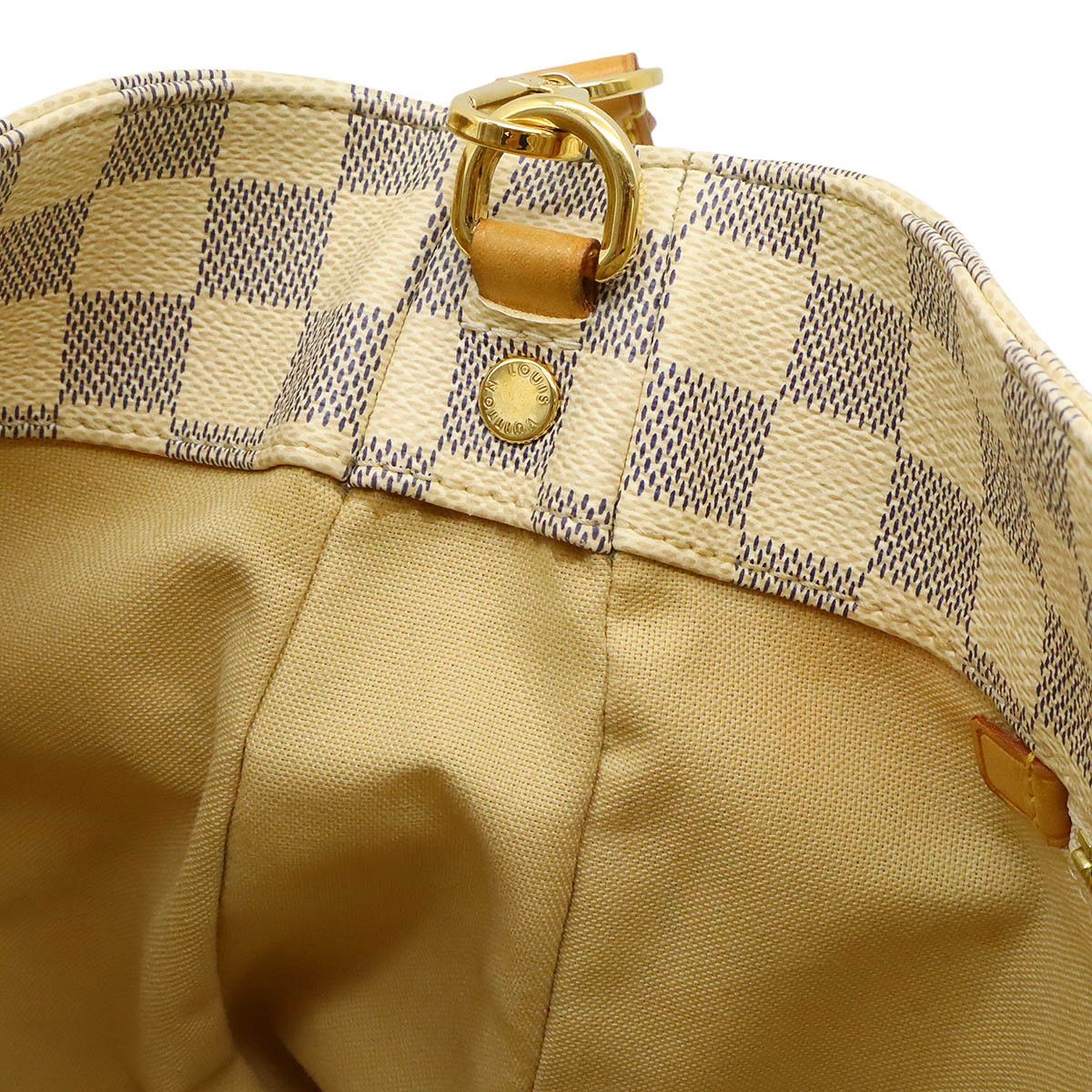 Louis Vuitton Louis Vuitton Louis Vuitton Sophie Damier Azur 2way Shoulder Bag Canvas Shoulder Bag N41216 DUTY FREE for USA Size ONE SIZE - 9 Thumbnail