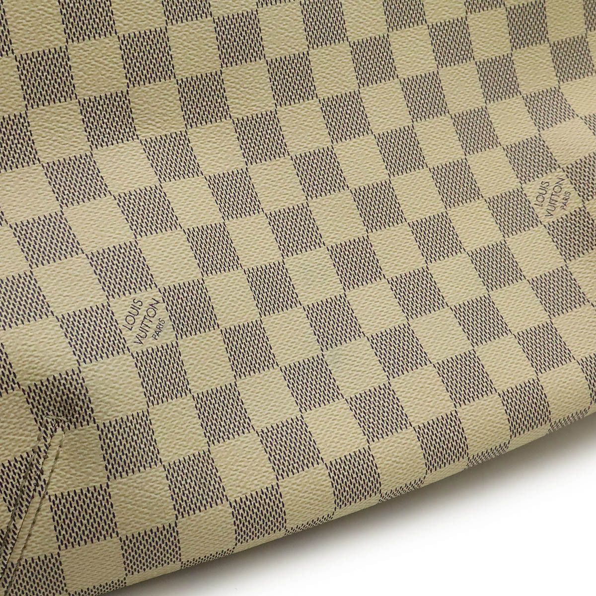 Louis Vuitton Louis Vuitton Louis Vuitton Sophie Damier Azur 2way Shoulder Bag Canvas Shoulder Bag N41216 DUTY FREE for USA Size ONE SIZE - 7 Thumbnail