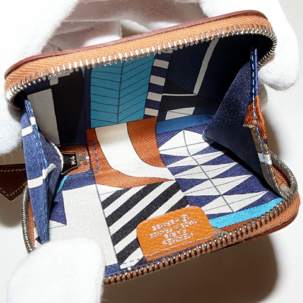Hermes Hermes Hermes Azap Compact Mini Epsom Coin Case Leather Coin Case Y DUTY FREE for USA Size ONE SIZE - 3 Thumbnail