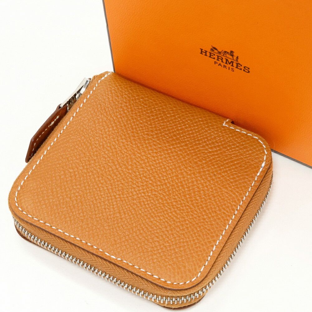 Hermes Hermes Hermes Azap Compact Mini Epsom Coin Case Leather Coin Case Y DUTY FREE for USA Size ONE SIZE - 2 Thumbnail