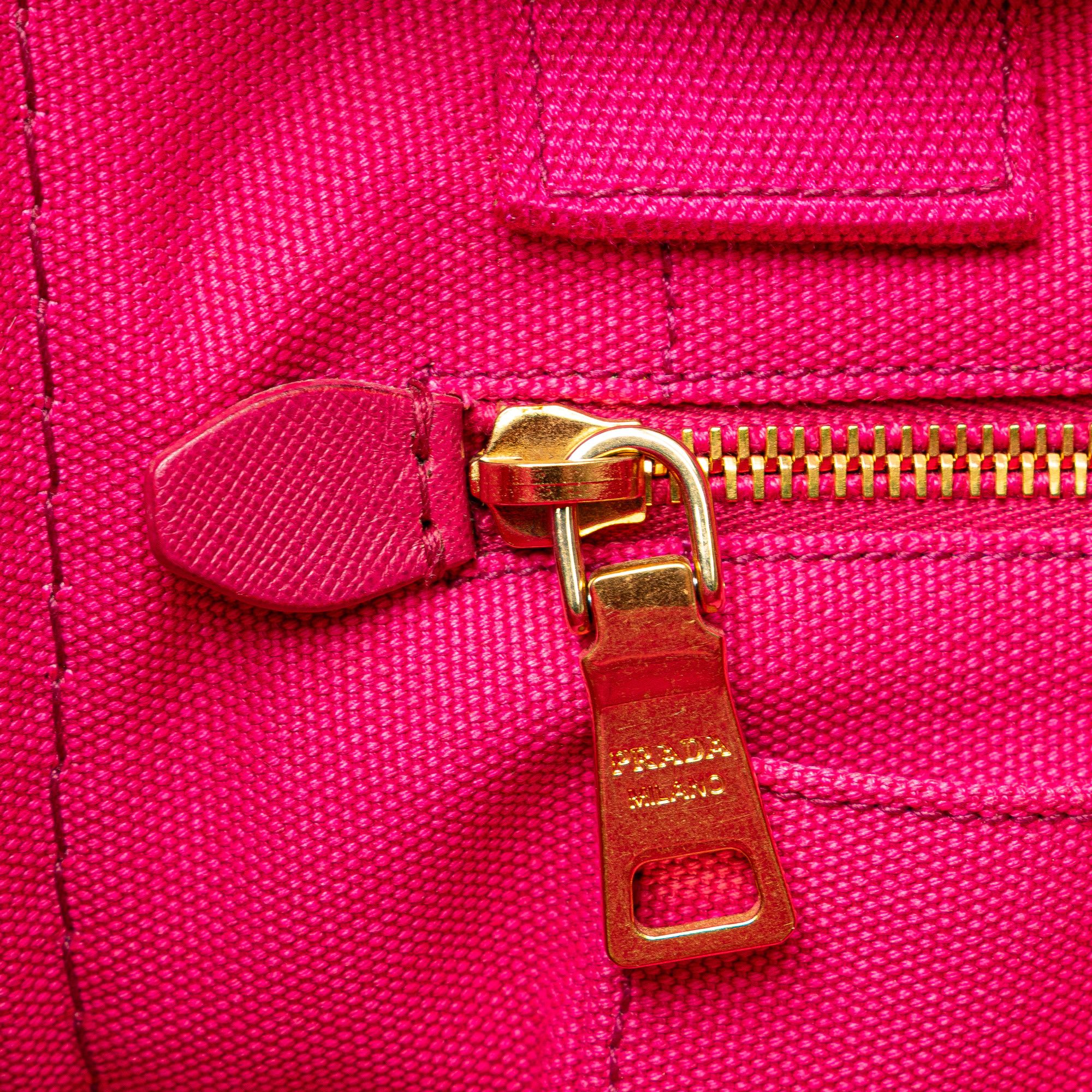 Prada Prada Small Canvas Canapa Logo Satchel Size ONE SIZE - 8 Thumbnail