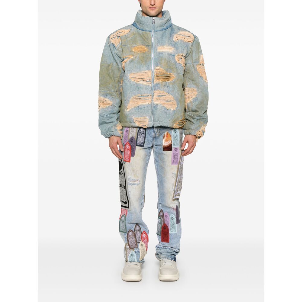 Who Decides War Who Decides War BLUE Jackets - Denim Jackets Size US XL / EU 56 / 4 - 4 Thumbnail