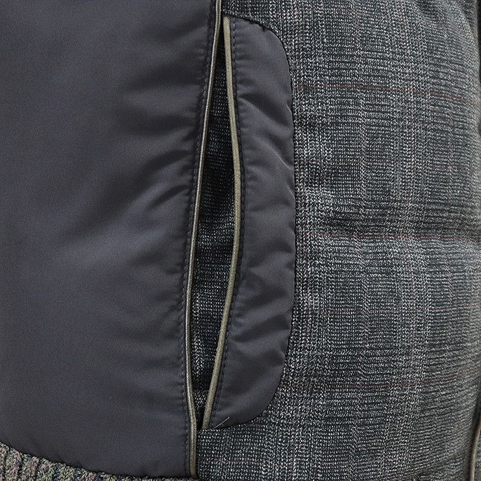Other Other Etro Glen Check Down Vest Sheepskin Outerwear Leather Outerwear 112-15715-0183 DUTY FREE for USA Size ONE SIZE - 4 Thumbnail