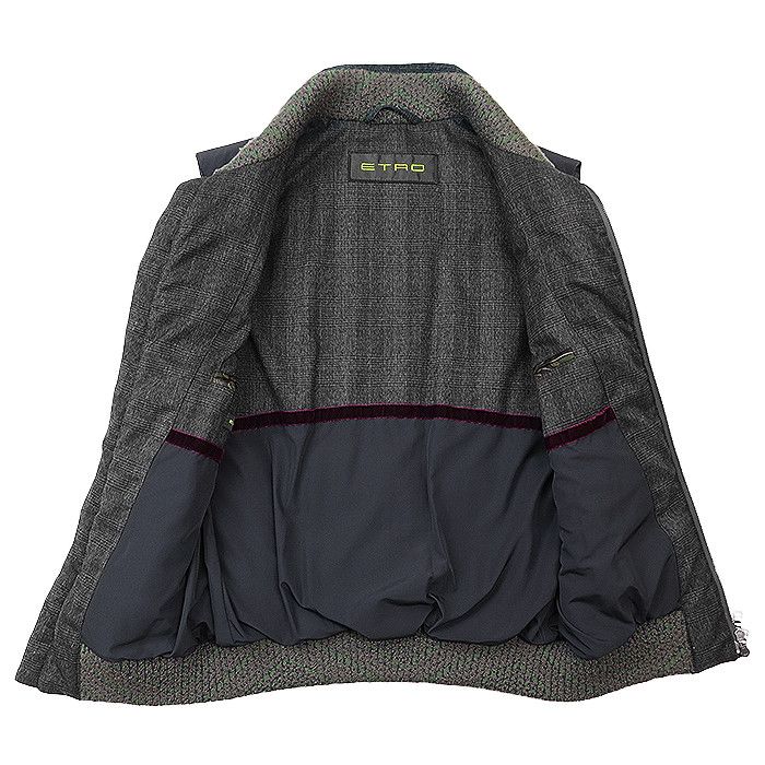 Other Other Etro Glen Check Down Vest Sheepskin Outerwear Leather Outerwear 112-15715-0183 DUTY FREE for USA Size ONE SIZE - 9 Thumbnail