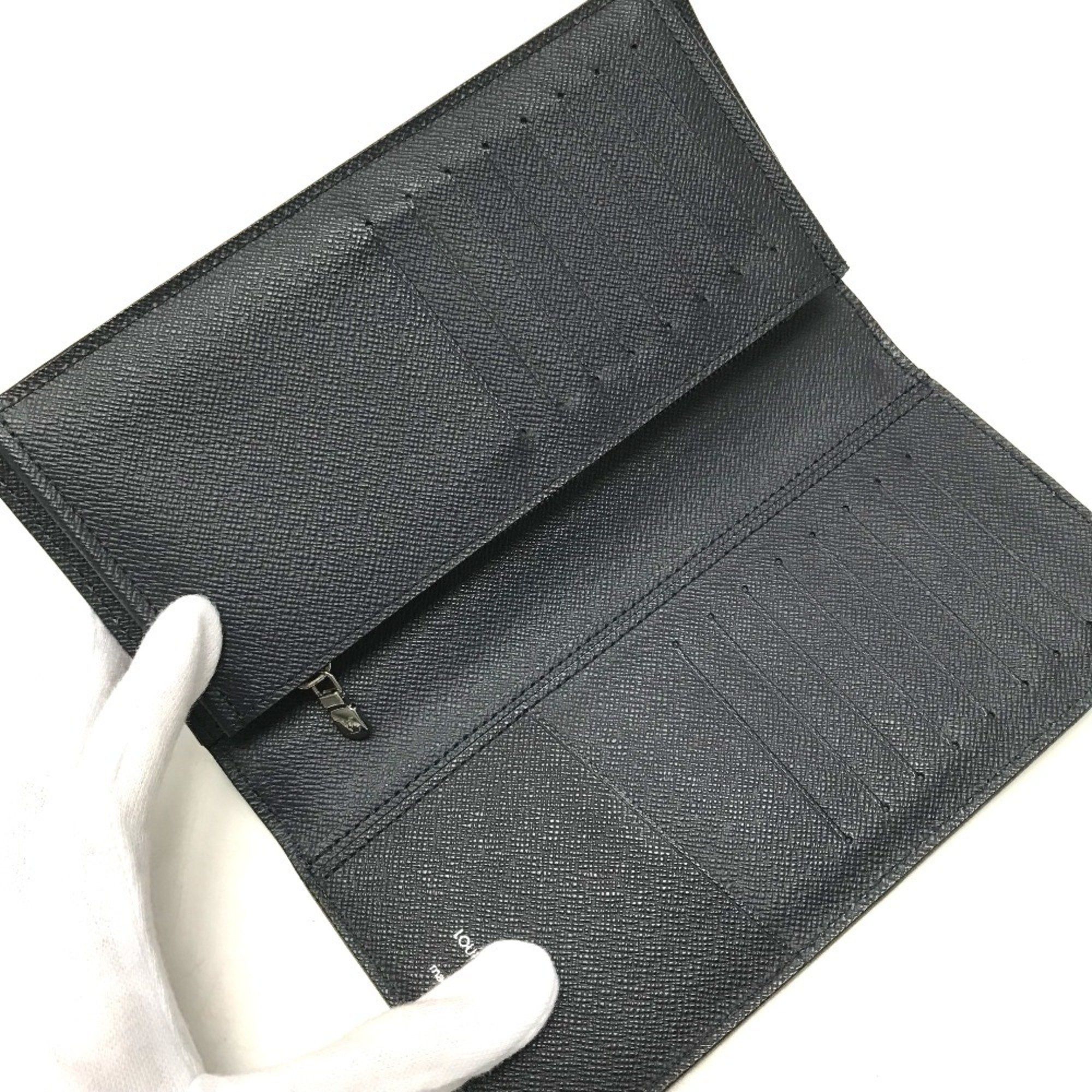Louis Vuitton LOUIS VUITTON M60615 Epi Leather Portefeuille Brazza Bifold Long Wallet, Men's, Blue Marine, Navy Size ONE SIZE - 5 Thumbnail