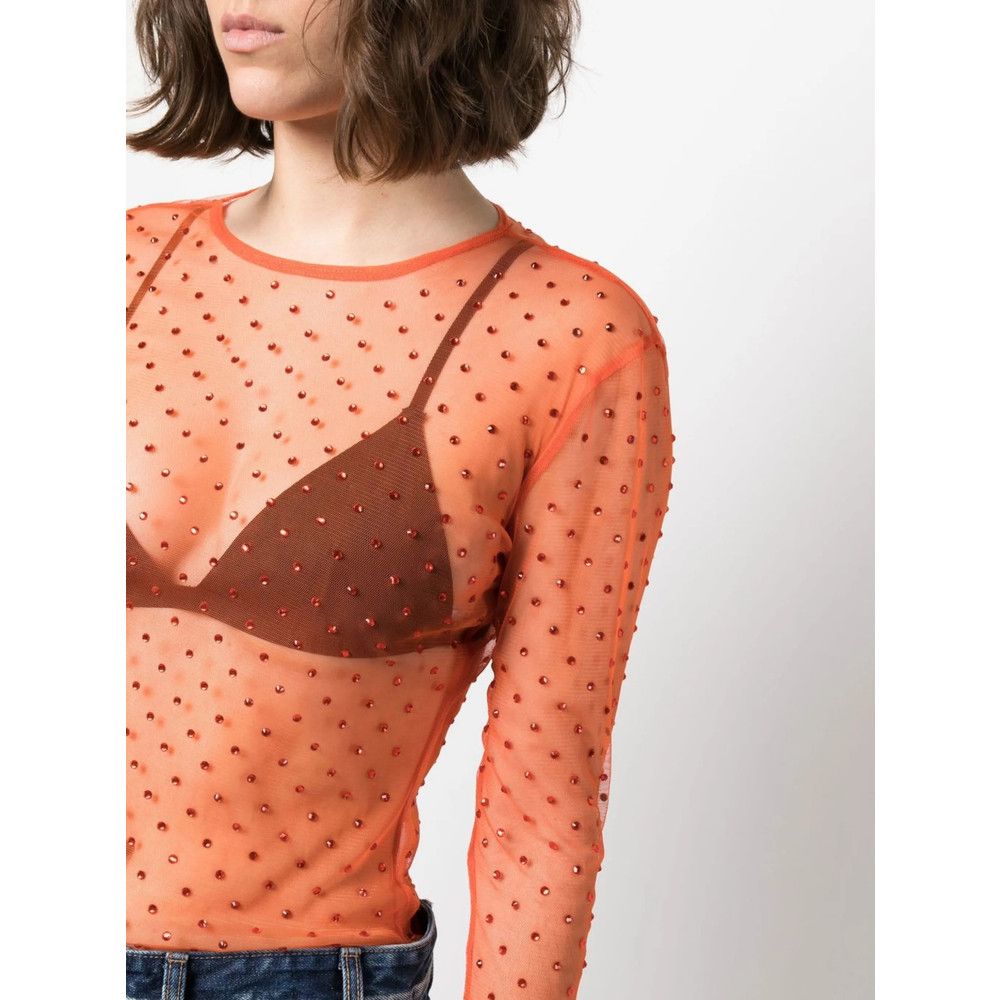 SIEDRES Siedres ORANGE Tops - Blouses Size XS / US 0-2 / IT 36-38 - 3 Thumbnail