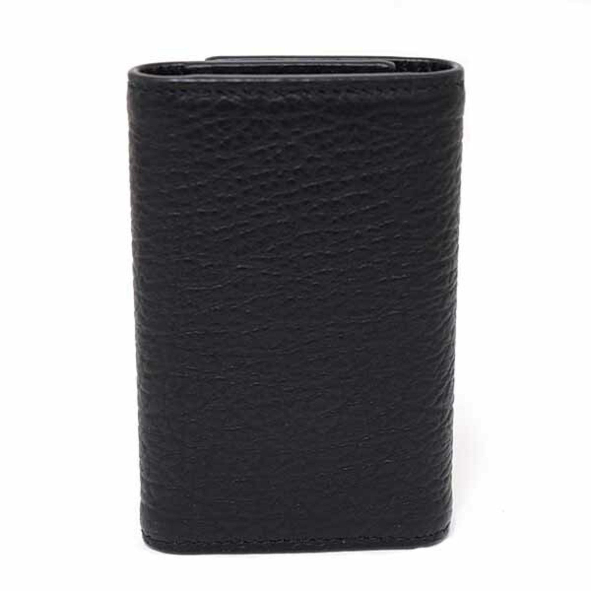 Gucci Gucci Double G 6-ring Leather Key Case 795336 Black Unused Size ONE SIZE - 3 Thumbnail