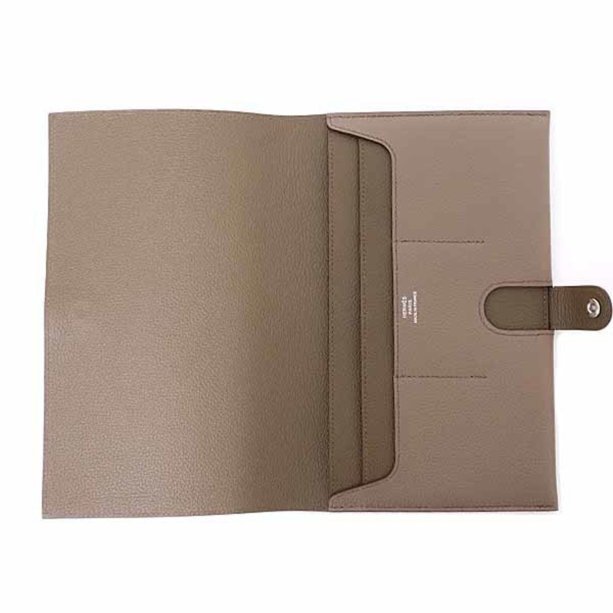 Hermes Hermes Wallet "R.M.S. Tuttenmann" Long Evercolor B Stamp (Made in 2023) Etoupe Size ONE SIZE - 4 Thumbnail